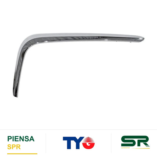 MOLDURA JAC PARRILLA FRISON T6 2020 2025 CROM DERECHO TYG MPJAFR20CR