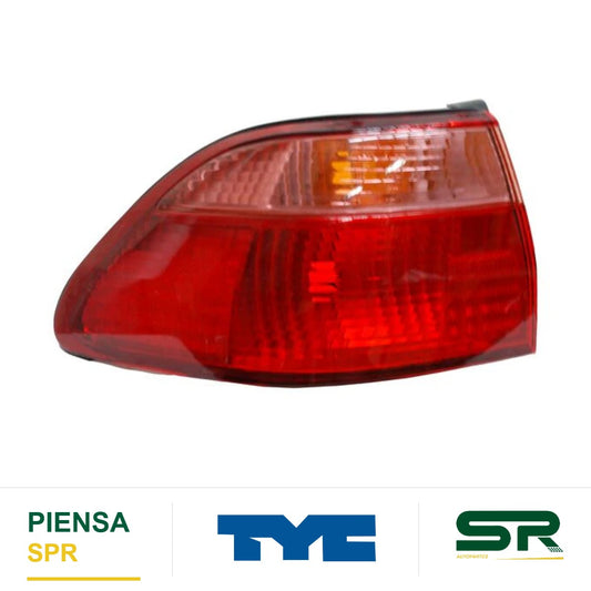 CALAVERA IZQUIERDA 4 PUERTAS SIN ARNÉS ROJO/BLANCO HONDA ACCORD 1998-2000 TYC