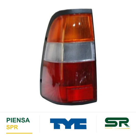 CALAVERA IZQUIERDA CON ARNÉS ROJO/BLANCO CHEVROLET ÁMBAR LUV DOBLE CAB 1997-2001 TYC