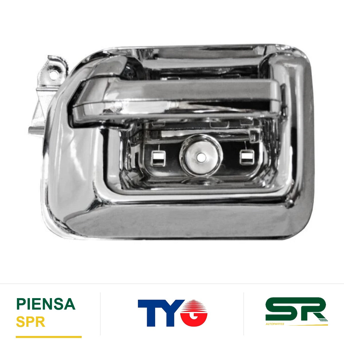 MANIJA INTERIOR TRASERA IZQUIERDA CROMADA CHEVROLET PICKUP / GMC PICKUP 2014-2018 TYG
