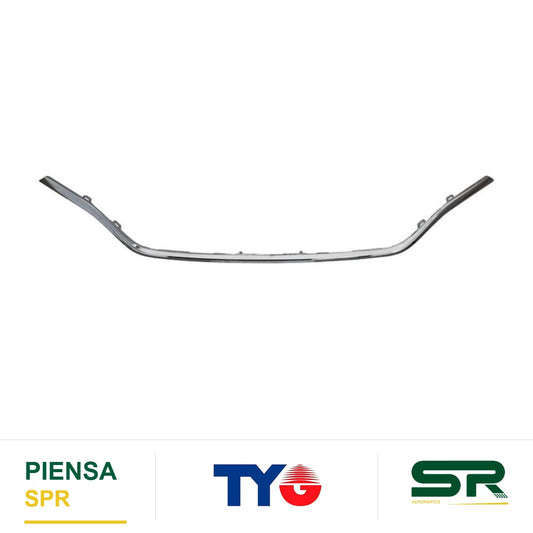 MOLDURA HONDA PARRILLA FIT 2018 2020 INFERIOR CROMADA DEC2100 4 TYG 71122T5RA50