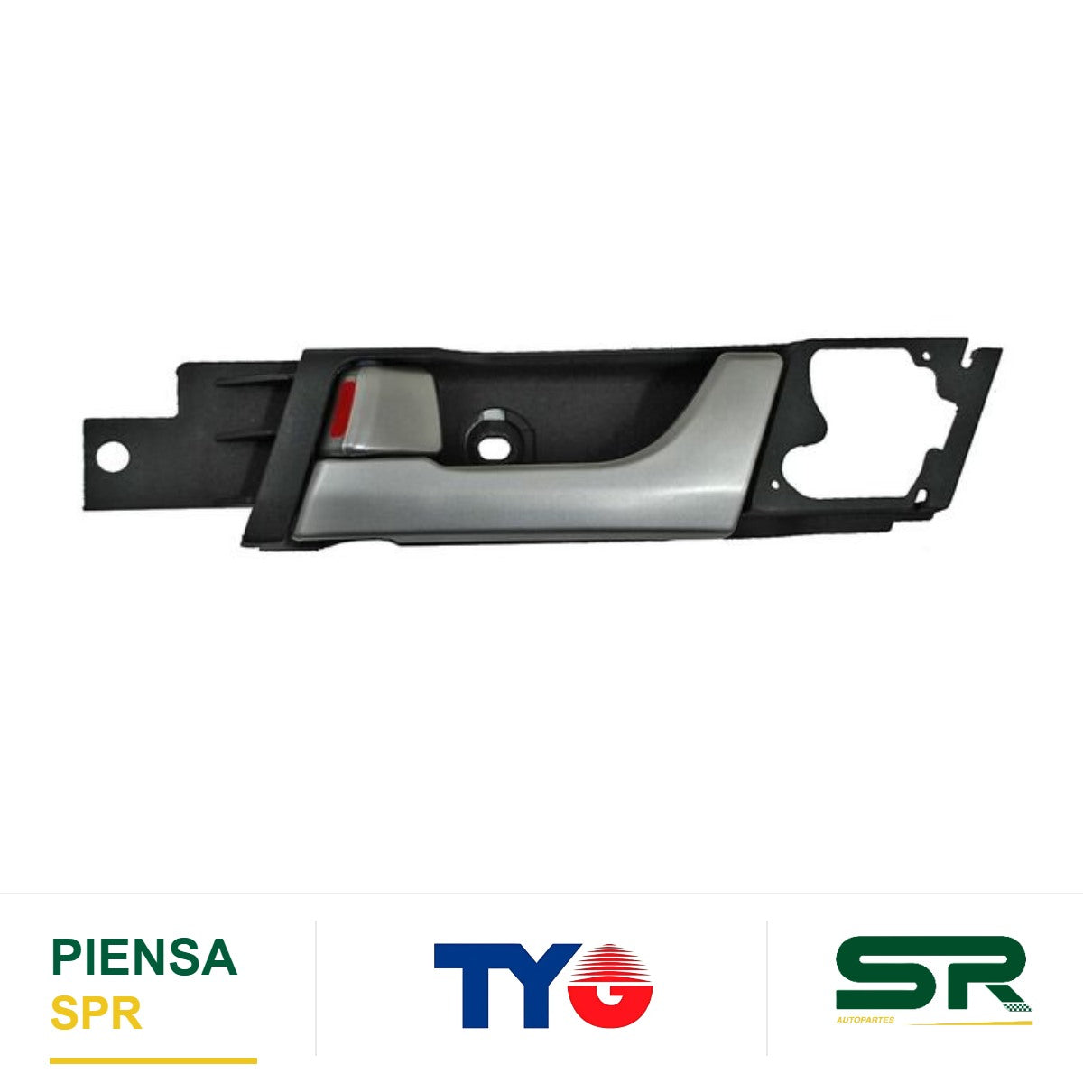 MANIJA INTERIOR TRASERA IZQUIERDA NEGRA PLATA PLÁSTICO CHEVROLET CAPTIVA 2008-2011 TYG