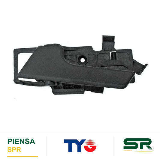 MANIJA INTERIOR DELANTERA IZQUIERDA NEGRA PLÁSTICO CHEVROLET AVEO 2007-2017 / PONTIAC G3 2006-2009 / TRAS TYG