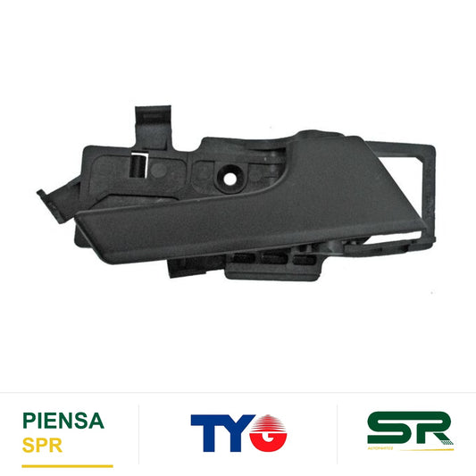 MANIJA INTERIOR DELANTERA DERECHA NEGRA PLÁSTICO CHEVROLET AVEO 2007-2017 / PONTIAC G3 2006-2009 / TRAS TYG