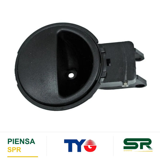 MANIJA INTERIOR DELANTERA DERECHA NEGRA PLÁSTICO CHEVROLET AVEO 2004-2007 TYG