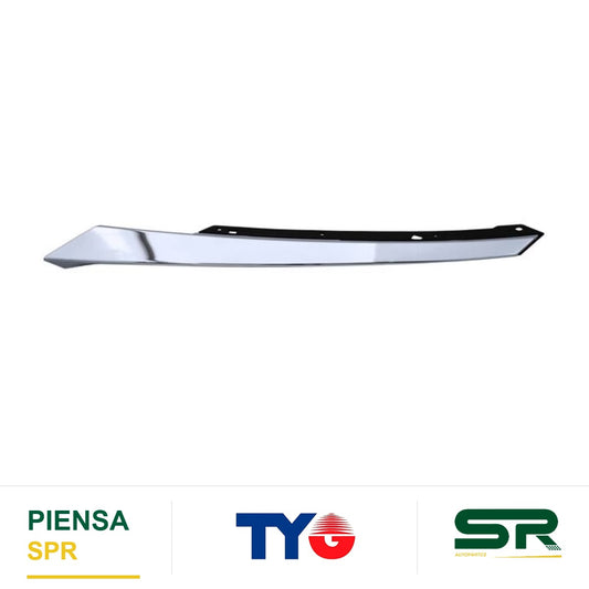 MOLDURA HONDA PARRILLA CIVIC 2016 2021 4P 2P CROMADA IZQUIERDO TYG 71129TBAA01