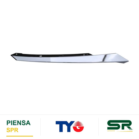 MOLDURA HONDA PARRILLA CIVIC 2016 2021 4P 2P CROMADA DERECHO TYG 71124TBAA01