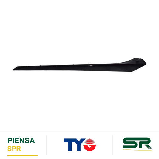 MOLDURA HONDA PARRILLA CIVIC 2016 2020 LISA NEGRA IZQUIERDO TYG 71129TEYY01