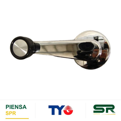 MANIJA ELEVADOR CRISTAL ELEVADOR DE CRISTAL CROMADA METAL CHEVROLET PICKUP 1981-1998 TYG