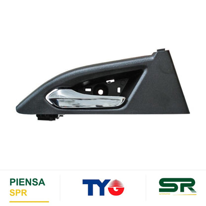MANIJA INTERIOR TRASERA IZQUIERDA NEGRA CROMADA PLÁSTICO CADILLAC CTS 2008-2013 TYG