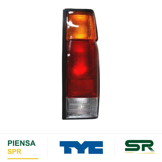 CALAVERA DERECHA SIN ARNÉS ROJO/BLANCO NISSAN ÁMBAR/ PU D21 1994-2001 TYC