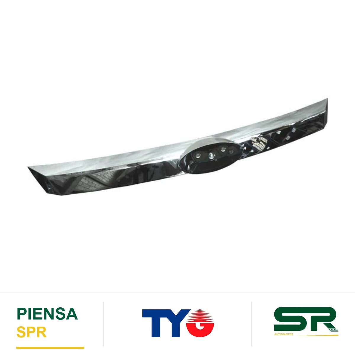 MOLDURA PARRILLA CENTRAL CROMADA FORD FUSION 2010-2012 TYG