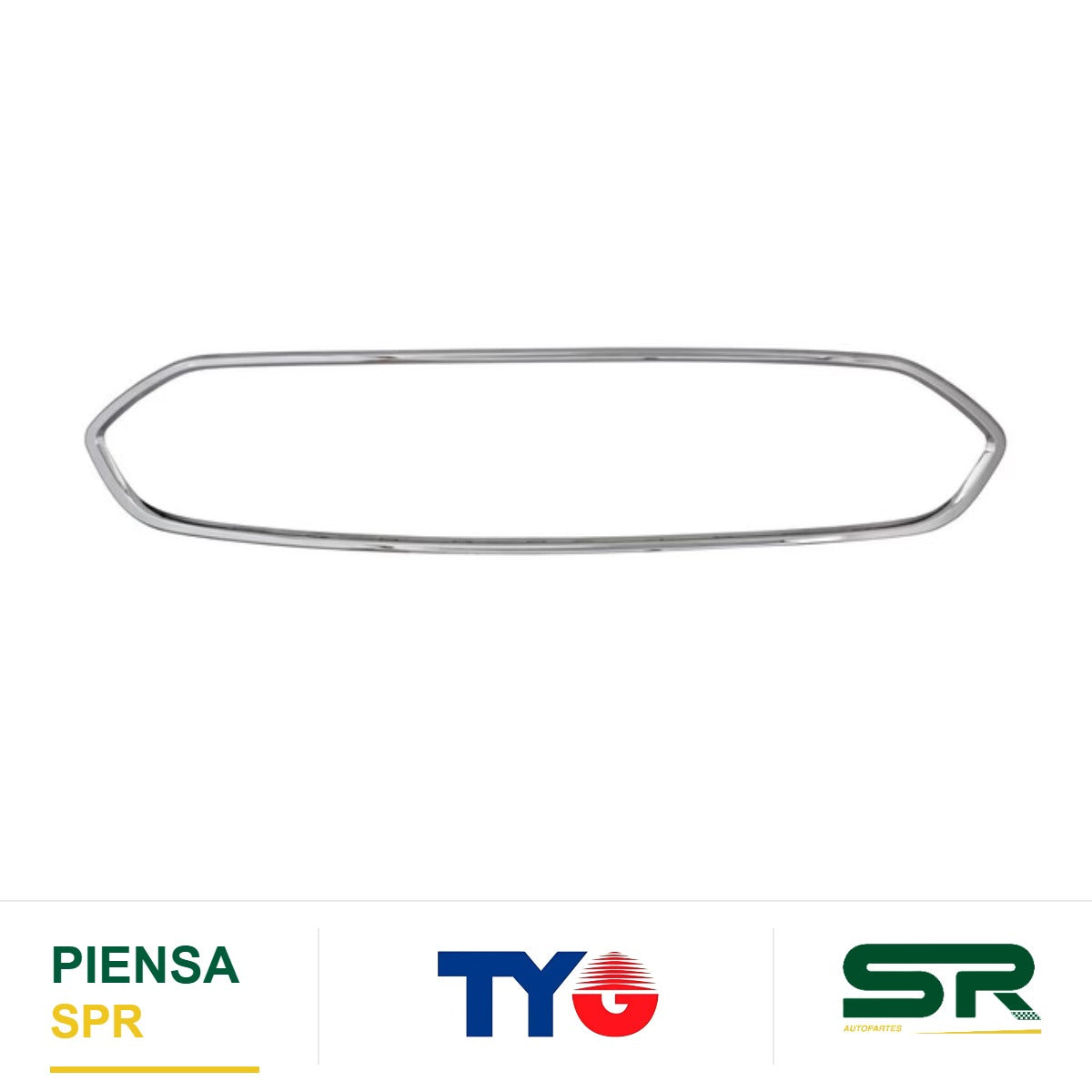 MOLDURA PARRILLA CROMADA FORD FIGO 2019-2021 TYG