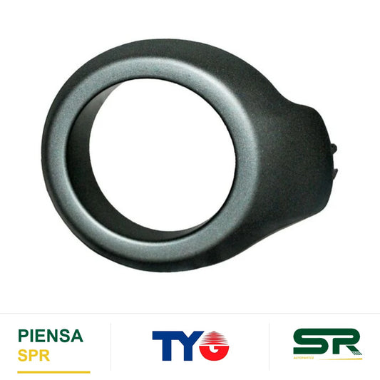 MOLDURA PARRILLA IZQUIERDA NEGRA PARA FARO DE NIEBLA FORD ECOSPORT 2013-2016 TYG