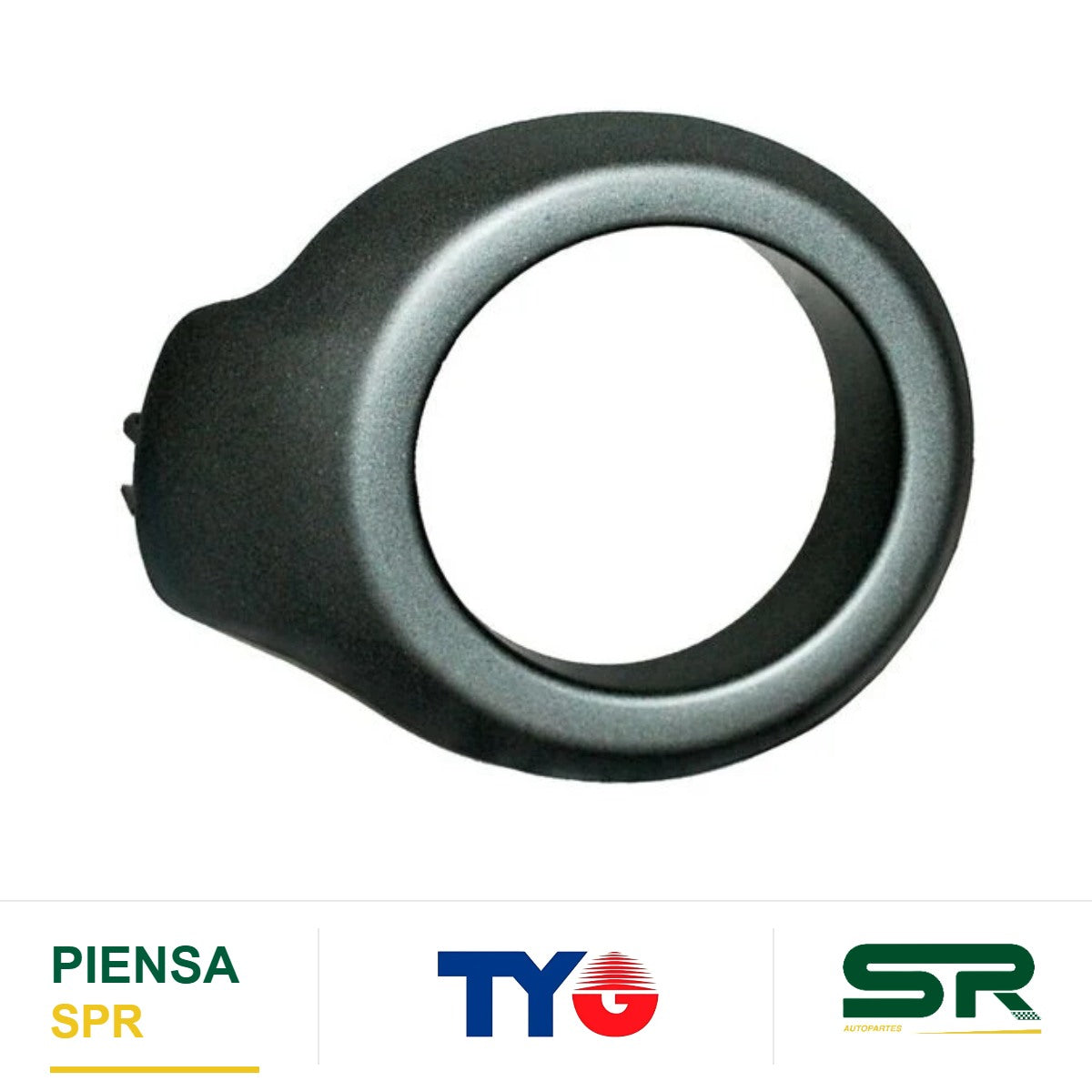 MOLDURA PARRILLA DERECHA NEGRA PARA FARO DE NIEBLA FORD ECOSPORT 2013-2016 TYG