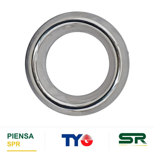 MOLDURA PARRILLA CROMADA PARA FARO DE NIEBLA DODGE / CHRYSLER DURANGO 2014-2017 TYG