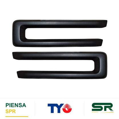 MOLDURA PARRILLA CENTRAL NEGRA 2500 3500 DODGE PU 2019-2020 TYG