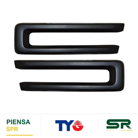 MOLDURA DODGE PARRILLA DODGE PICKUP 2019 2020 RAM 2500 3500 NEGRA CENTRAL JUEGO 2 PZAS TYG 6NB35TZZAB