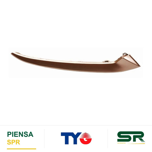 MOLDURA PARRILLA DERECHA DORADA CHIREY ARRIZO 8 2024 TYG