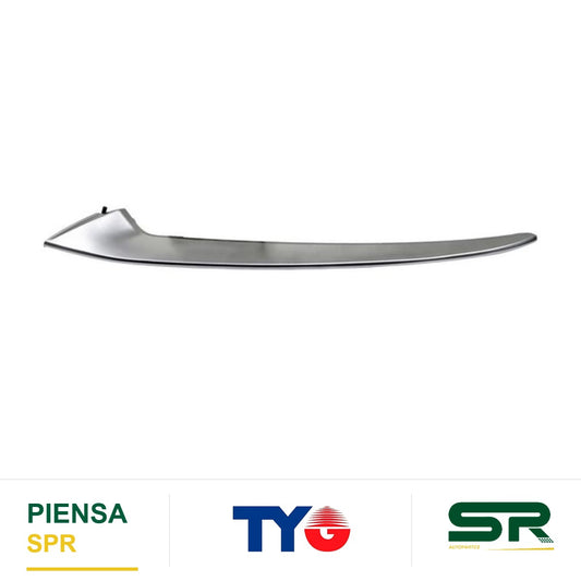 MOLDURA PARRILLA IZQUIERDA CROMADA CHIREY ARRIZO 8 2024 TYG