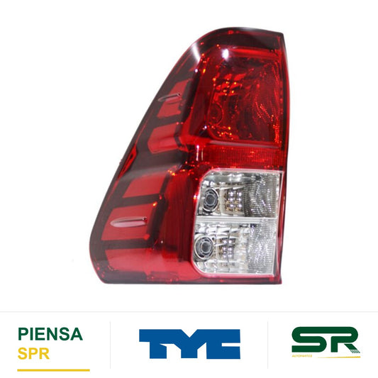CALAVERA IZQUIERDA TOYOTA HILUX 2016-2025 OSCURA TYC