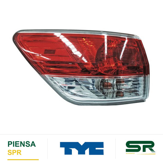 CALAVERA EXTERIOR IZQUIERDA CON FOCO NISSAN PATHFINDER 2013-2016 TYC