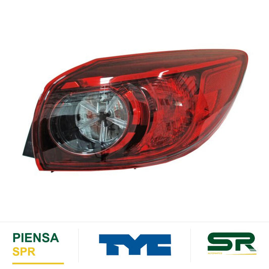 CALAVERA DERECHA MAZDA 3 2014-2018 5P EXT C / FOCO TYC