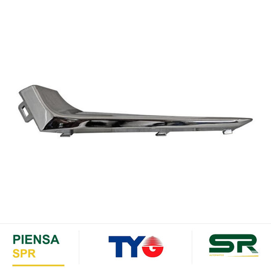 MOLDURA PARRILLA DERECHA CROMADA CHEVROLET MALIBU 2016-2017 TYG
