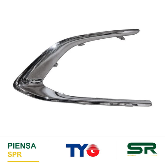 MOLDURA PARRILLA IZQUIERDA CROMADA CHEVROLET CRUZE 2019 TYG