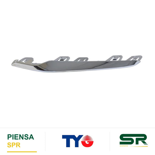 MOLDURA PARRILLA IZQUIERDA CROMADA CHEVROLET CAVALIER 2022-2024 TYG