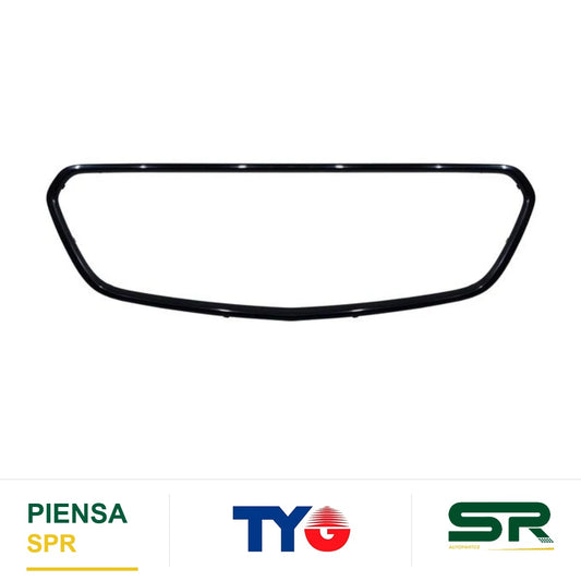 MOLDURA PARRILLA CENTRAL NEGRA CHEVROLET BEAT 2018-2021 TYG