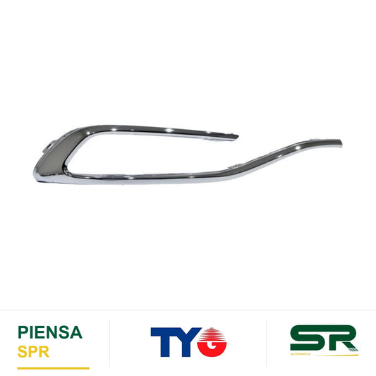 MOLDURA FASCIA TRASERA IZQUIERDA CROMADA VOLKSWAGEN VIRTUS 2023-2025 TYG