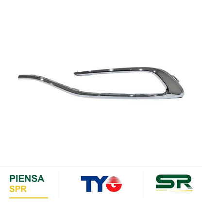 MOLDURA FASCIA TRASERA DERECHA CROMADA VOLKSWAGEN VIRTUS 2023-2025 TYG