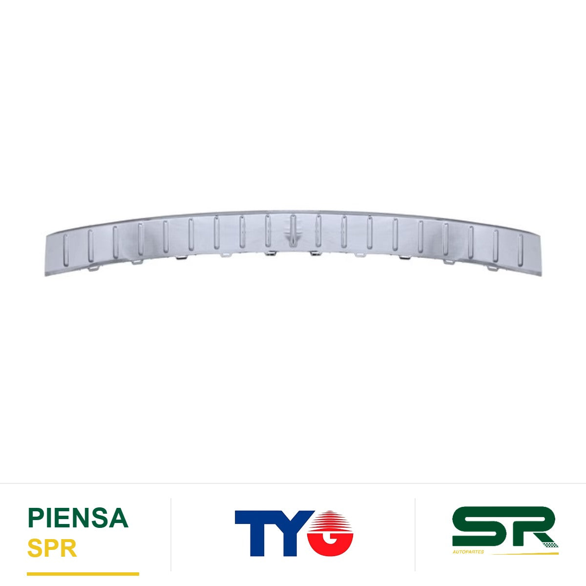 MOLDURA FASCIA TRASERA CROMADA VOLKSWAGEN TOUAREG 2015-2018 TYG