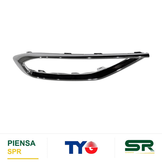 MOLDURA FASCIA TRASERA IZQUIERDA CROMADA VOLKSWAGEN TIGUAN 2022-2024 TYG