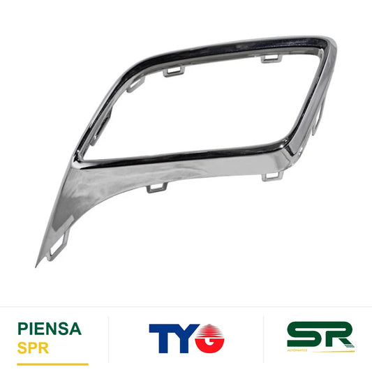 MOLDURA FASCIA TRASERA IZQUIERDA CROMADA VOLKSWAGEN TIGUAN 2018-2021 TYG