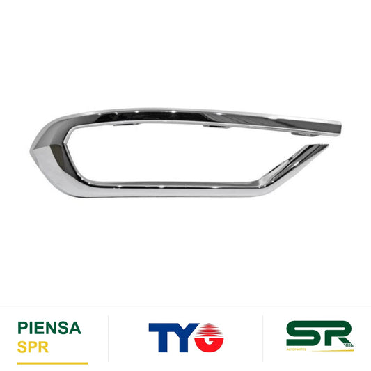 MOLDURA FASCIA TRASERA IZQUIERDA CROMADA VOLKSWAGEN T-CROSS 2020-2024 TYG
