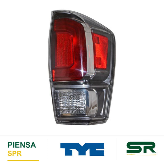 CALAVERA DERECHA CROMADO TOYOTA TACOMA 2020-2022 FILO GRIS / C / FOCO TYC2 NSF TYC