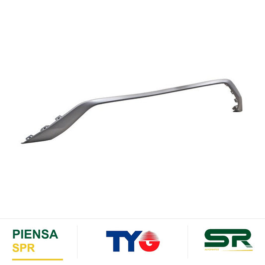 MOLDURA FASCIA TRASERA GRIS VOLKSWAGEN T-CROSS 2020-2024 TYG
