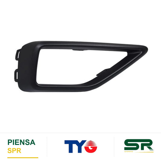 MOLDURA FASCIA TRASERA IZQUIERDA NEGRA VOLKSWAGEN TAOS 2021-2026 TYG