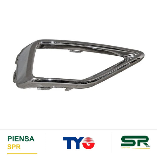 MOLDURA FASCIA TRASERA IZQUIERDA CROMADA VOLKSWAGEN TAOS 2021-2026 TYG