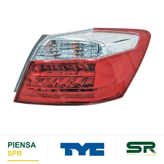 CALAVERA EXTERIOR DERECHA LED HONDA ACCORD 2013-2015 TYC