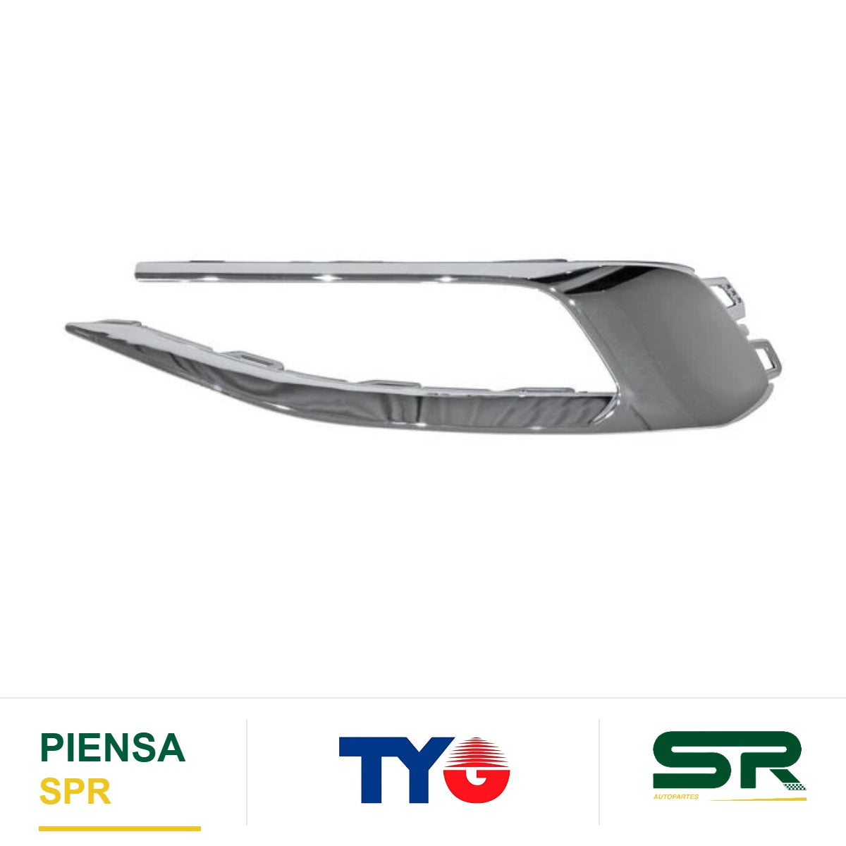 MOLDURA FASCIA TRASERA DERECHA CROMADA VOLKSWAGEN JETTA 2022-2025 TYG