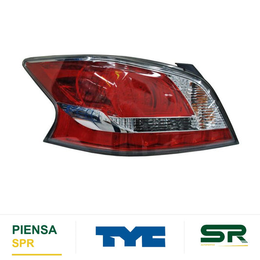 CALAVERA IZQUIERDA NEGRO LED NISSAN ALTIMA 2013-2016 S FILO TYC