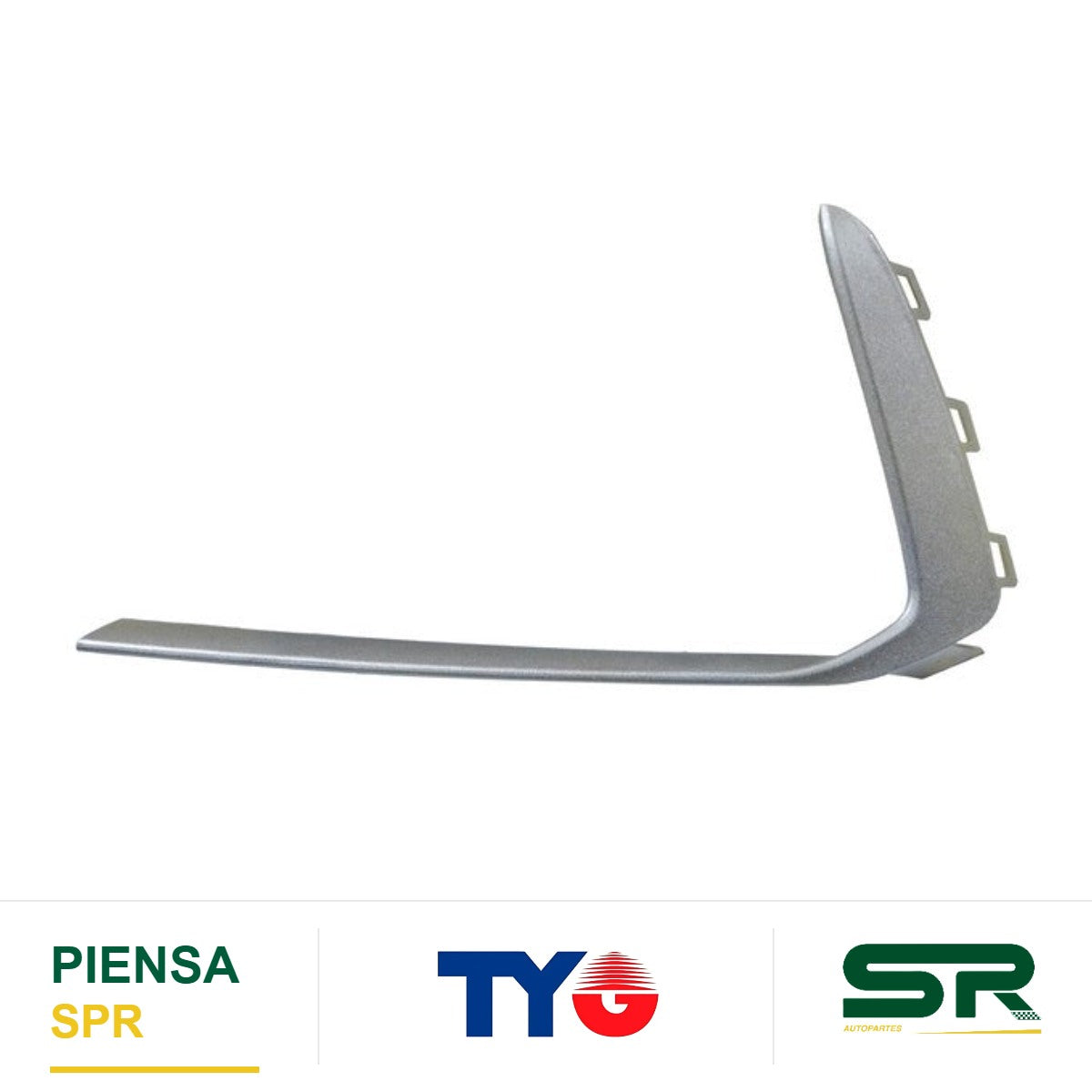 MOLDURA FASCIA DELANTERA IZQUIERDA GRIS VOLKSWAGEN JETTA 2025-2026 TYG