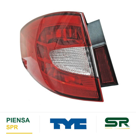 CALAVERA IZQUIERDA FORD FIESTA 2011-2013 4P C / FOCOS TYC
