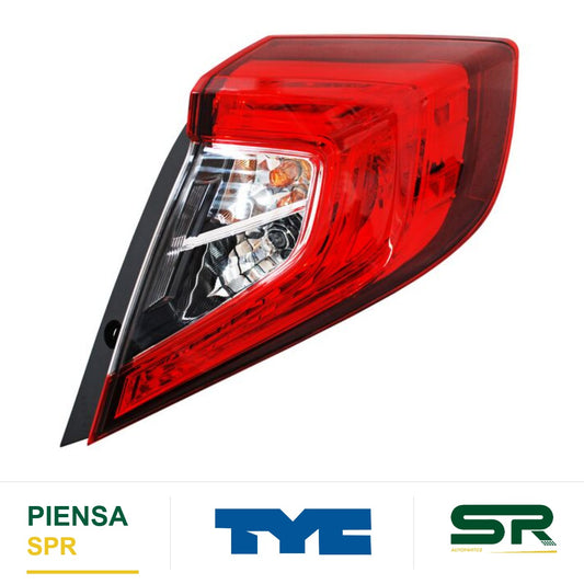 CALAVERA DERECHA HONDA CIVIC 2016-2021 4P EXT C / FOCO TYC