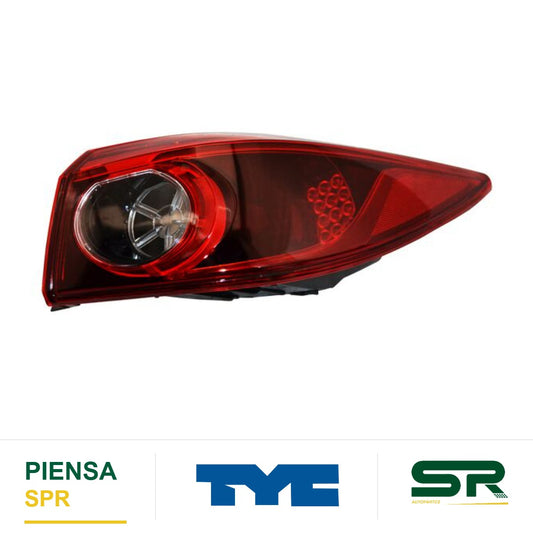 CALAVERA DERECHA LED MAZDA 3 2014-2018 4P EXT S TYC