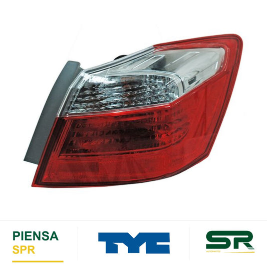 CALAVERA DERECHA HONDA ACCORD 2013-2015 4P EXT C / FOCOS TYC