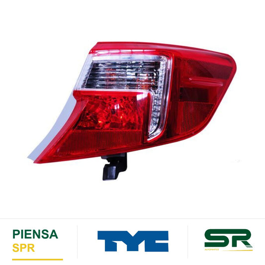 CALAVERA DERECHA TOYOTA CAMRY 2012-2014 EXT C / FOCOS TYC